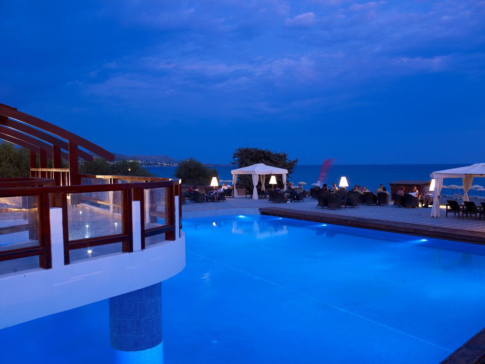 Costa Lindia Beach Lardos Restoran foto