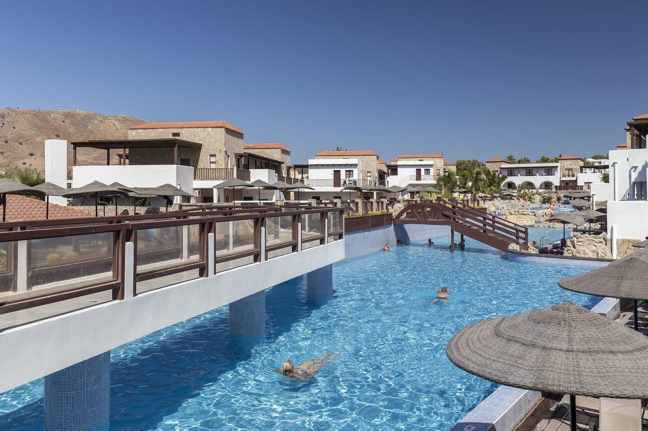 Costa Lindia Beach Lardos Bagian luar foto