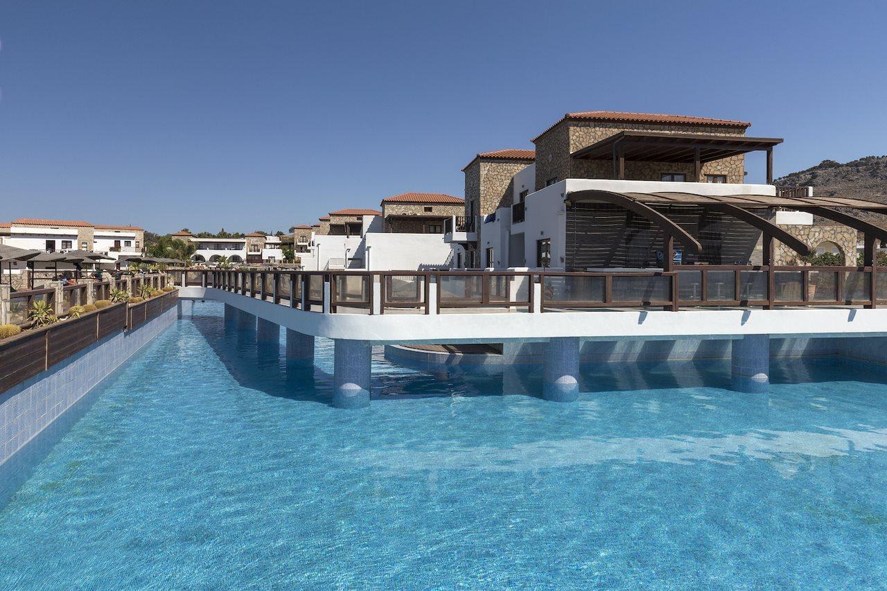 Costa Lindia Beach Lardos Bagian luar foto