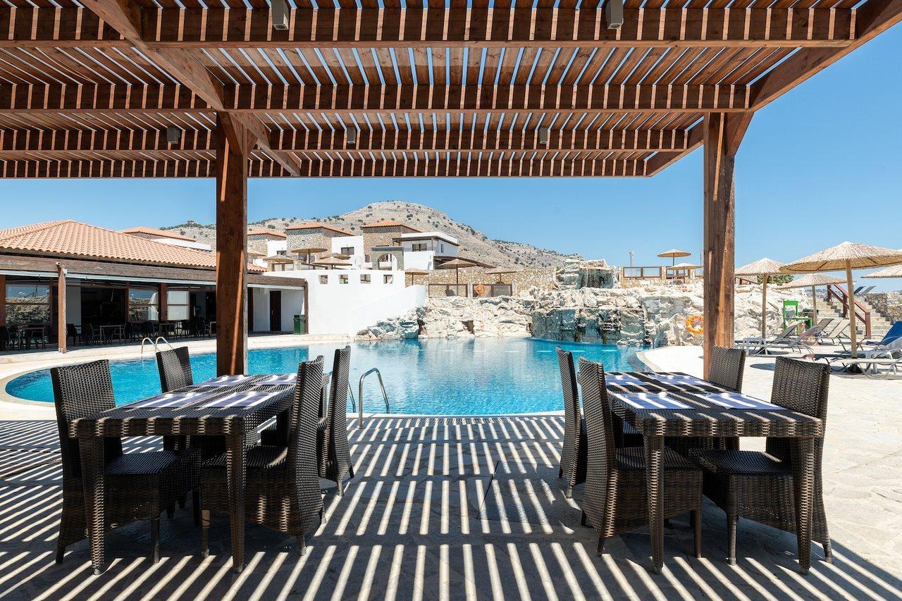 Costa Lindia Beach Lardos Bagian luar foto