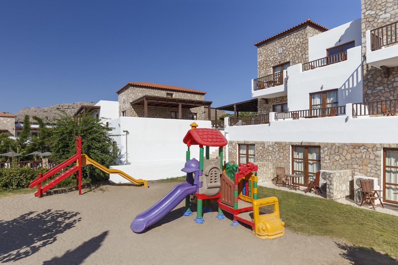 Costa Lindia Beach Lardos Bagian luar foto