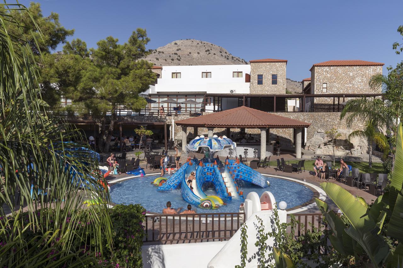 Costa Lindia Beach Lardos Bagian luar foto