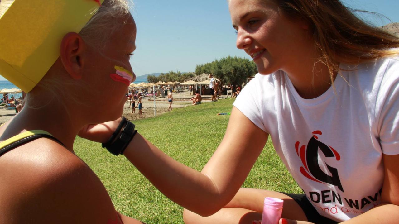 Costa Lindia Beach Lardos Bagian luar foto